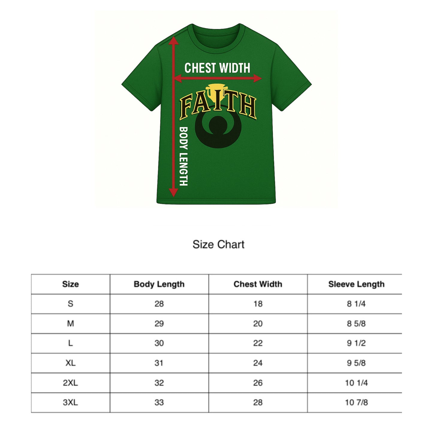 Faith Above All - Limited Edition T-shirt